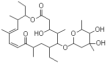 5-O-alpha-L-Mycarosyltylactone molecular structure (CAS 75399-55-2)