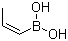 structure of CAS# 7547-96-8, cis-1-Propene-1-boronic acid