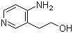 2-(4-氨基吡啶-3-基)乙醇分子结构 (CAS 755033-98-8)