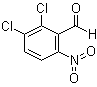 2,3-Dichloro-6-nitrobenzaldehyde molecular structure (CAS 75618-41-6)