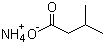 3-Methylbutanoic acid ammonium salt molecular structure (CAS 7563-33-9)