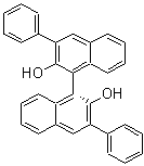 structure of CAS# 75684-93-4, (R)-3,3'-Diphenyl[1,1'-binaphthalene]-2,2'-diol;(R)-2,2'-Dihydroxy-3,3'-diphenyl-1,1'-binaphthyl