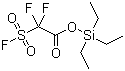 2,2-Difluoro-2-(fluorosulfonyl)acetic acid triethylsilyl ester molecular structure (CAS 757203-27-3)