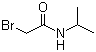 structure of CAS# 75726-96-4, 2-Bromo-N-isopropylacetamide;2-Bromo-N-isopropylacetamide; N-(Bromoacetyl)isopropylamine