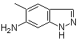 6-Amino-5-methylindazole molecular structure (CAS 75844-28-9)
