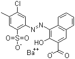 Pigment Red 48:1 molecular structure (CAS 7585-41-3)