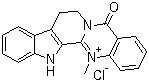 氯化去氢吴茱萸碱分子结构 (CAS 75853-60-0)
