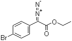 Ethyl 2-(4-bromophenyl)-2-diazoacetate molecular structure (CAS 758692-47-6)