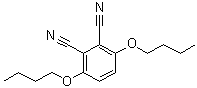 3,6-二丁氧基-1,2-苯二甲腈分子结构 (CAS 75942-37-9)