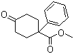 Methyl 4-oxo-1-phenylcyclohexanecarboxylate molecular structure (CAS 75945-90-3)