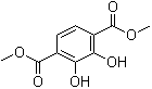 结构式 CAS# 75956-62-6, 2,3-二羟基-1,4-苯二甲酸二甲酯