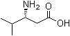 结构式 CAS# 75992-50-6, (R)-3-氨基-4-甲基戊酸