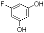 structure of CAS# 75996-29-1, 5-Fluoro-1,3-benzenediol;3,5-Dihydroxyfluorobenzene; 5-Fluorobenzene-1,3-diol; 5-Fluororesorcinol