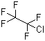 structure of CAS# 76-15-3, Chloropentafluoroethane;Fluorocarbon 115; Freon 115; Refrigerant R115
