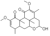 structure of CAS# 76-77-7, Neoquassine;Nigakihemiacetal B; Simalikahemiacetal A