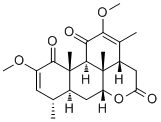 Quassin molecular structure (CAS 76-78-8)