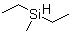 结构式 CAS# 760-32-7, 二乙基甲基硅烷