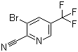 结构式 CAS# 760207-85-0, 3-溴-5-(三氟甲基)吡啶-2-甲腈