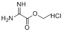 Ethyl 2-amino-2-iminoacetate hydrochloride molecular structure (CAS 76029-62-4)