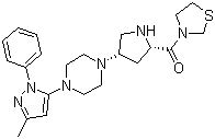 Teneligliptin molecular structure (CAS 760937-92-6)