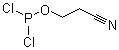 2-氰基乙基二氯亚磷酸酯分子结构 (CAS 76101-30-9)