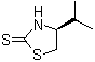 (4S)-4-Isopropylthiazolidine-2-thione molecular structure (CAS 76186-04-4)