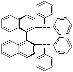 structure of CAS# 76189-56-5, (S)-(-)-2,2'-Bis(diphenylphosphino)-1,1'-binaphthyl;(S)-(-)-BINAP; (S)-BINAP; S-BINAP