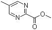 5-甲基-2-嘧啶羧酸甲酯分子结构 (CAS 76196-80-0)