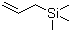 structure of CAS# 762-72-1, Allyltrimethylsilane;3-(Trimethylsilyl)propene