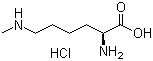 结构式 CAS# 7622-29-9, N'-甲基-L-赖氨酸盐酸盐