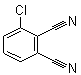 structure of CAS# 76241-79-7, 3-Chloro-1,2-benzenedicarbonitrile;3-Chloro-1,2-dicyanobenzene; 3-Chlorophthalodinitrile; 3-Chlorophthalonitrile