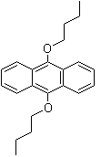 9,10-Dibutoxyanthracene molecular structure (CAS 76275-14-4)