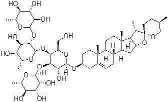 Polyphyllin E molecular structure (CAS 76296-73-6)