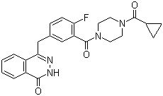 Olaparib molecular structure (CAS 763113-22-0)