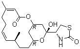 结构式 CAS# 76343-94-7, 红海海绵素 B
