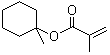 1-甲基-1-环己基异丁烯酸酯分子结构 (CAS 76392-14-8)