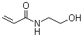 N-(2-羟乙基)丙烯酰胺分子结构 (CAS 7646-67-5)