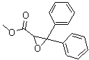 3,3-二苯基环氧乙烷-2-羧酸甲酯分子结构 (CAS 76527-25-8)