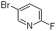 2-Fluoro-5-bromopyridine molecular structure (CAS 766-11-0)