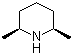 structure of CAS# 766-17-6, cis-2,6-Dimethylpiperidine;2,6-Lupetidine