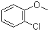 2-氯苯甲醚分子结构 (CAS 766-51-8)