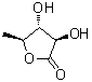 结构式 CAS# 76647-70-6, 5-脱氧-L-阿拉伯糖酸 gamma-内酯