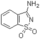 structure of CAS# 7668-28-2, 1,2-Benzisothiazol-3-amine 1,1-dioxide