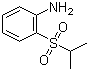 结构式 CAS# 76697-50-2, 2-(异丙基磺酰基)苯胺; 1-氨基-2-(异丙基磺酰基)苯