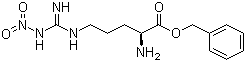 structure of CAS# 7672-27-7, N'-Nitro-L-arginine benzyl ester;N5-(Nitroamidino)-L-ornithine benzyl ester