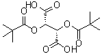结构式 CAS# 76769-55-6, 二-O,O'-特戊酰-D-酒石酸