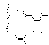 structure of CAS# 7683-64-9, Squalene;2,6,10,15,19,23-Hexamethyl-2,6,10,14,18,22-tetracosahexaene