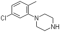 1-(5-Chloro-2-methylphenyl)piperazine molecular structure (CAS 76835-20-6)