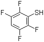 结构式 CAS# 769-40-4, 2,3,5,6-四氟苯硫酚