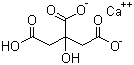 柠檬酸钙分子结构 (CAS 7693-13-2)